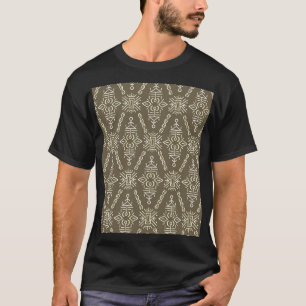 Camiseta Mano étnica dibujada en mosaico boho
