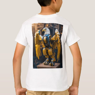 Camiseta "Mano majestuosa: Geometría en movimiento"