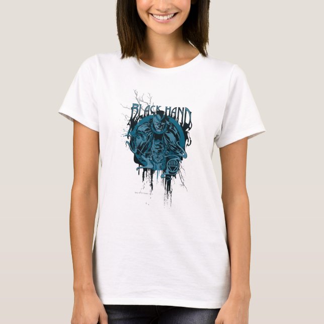 Camiseta Mano negra - Collage gráfico (Anverso)