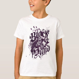 Camiseta Mano negra - collage púrpura