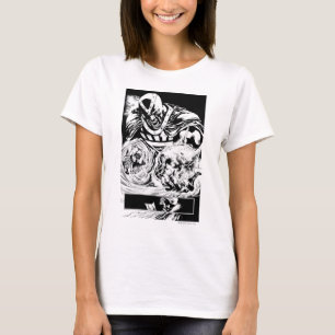 Camiseta Mano negra con el panel 2 del cráneo