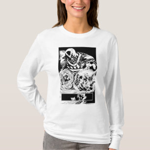 Camiseta Mano negra con panel de cráneo 2