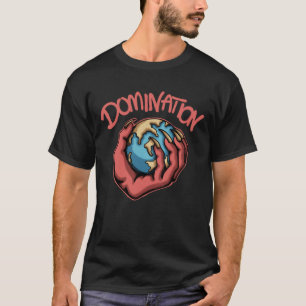 Camiseta Mano que sostiene la moda urbana mundial