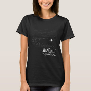 Camiseta Manomet Plymouth Mamáes Whale Whitehorse Beach Sou