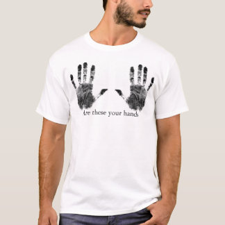Camiseta manos