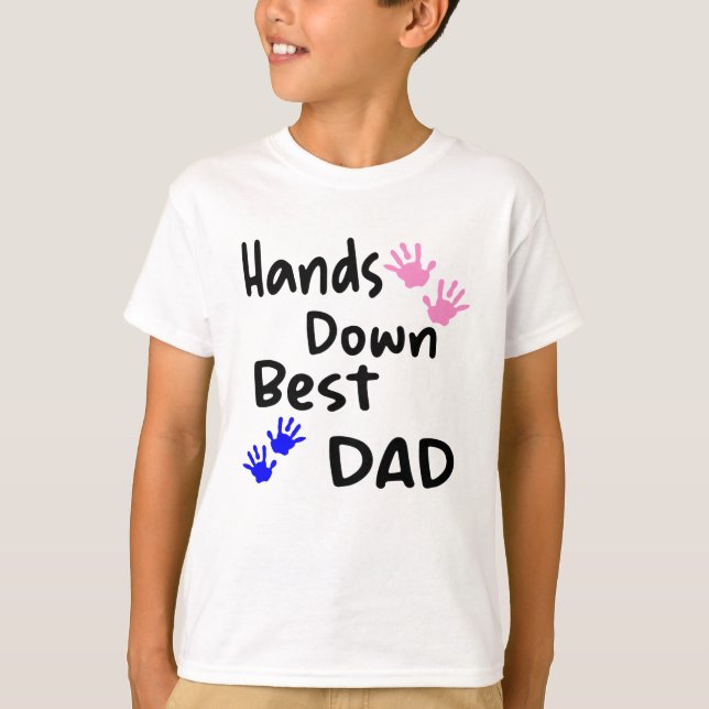 Camiseta Manos abajo, niños de la mejor escuela de arte de  (Anverso)