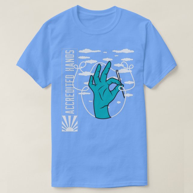 Camiseta Manos Acreditadas 1 (Diseño del anverso)
