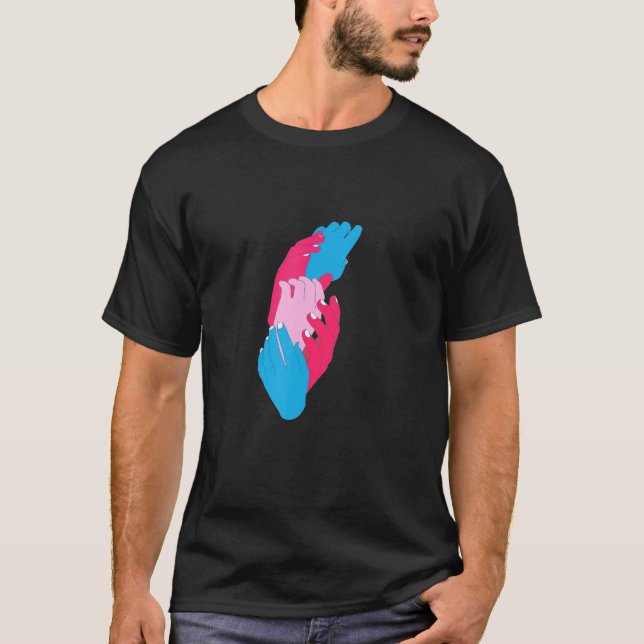 Camiseta Manos Alcanzando Un Sueño (Anverso)