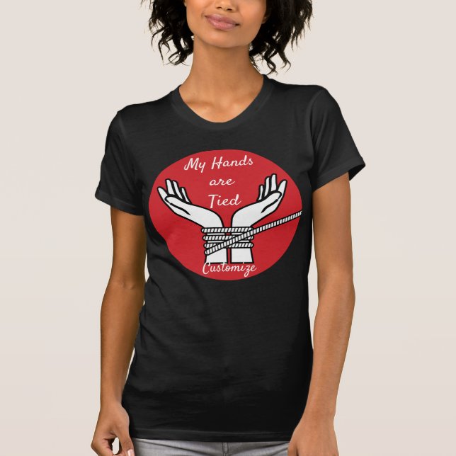 Camiseta Manos atadas Thunder_Cove (Anverso)