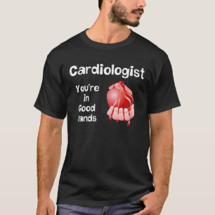 Camiseta Manos buenas del cardiólogo