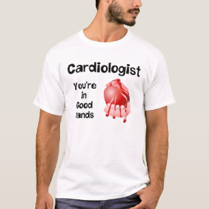 Camiseta Manos buenas del cardiólogo