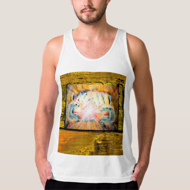 Camiseta Manos curativas (Anverso)