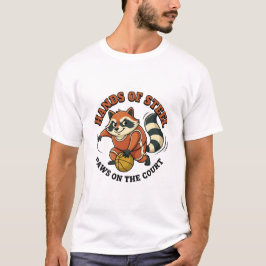 Camiseta Manos de Acero, Patas en la Cancha de Baloncesto M