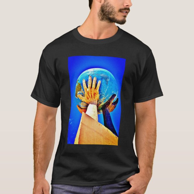 Camiseta Manos de ayuda (Anverso)