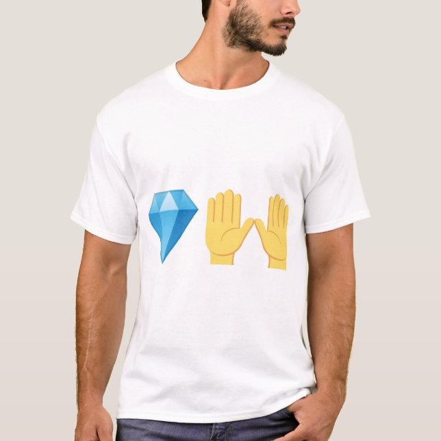 Camiseta Manos de diamante (Anverso)