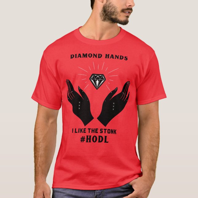 Camiseta Manos de diamante 1 (Anverso)