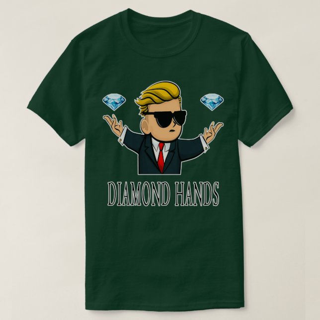 Camiseta Manos de diamante 17 (Diseño del anverso)