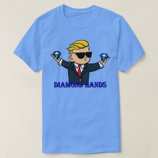 Camiseta Manos de diamante 5 (Diseño del anverso)