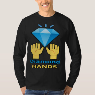 Camiseta Manos de Diamante trader e inversores del mercado