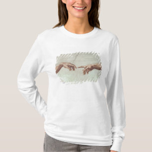 Camiseta Manos de dios y de Adán