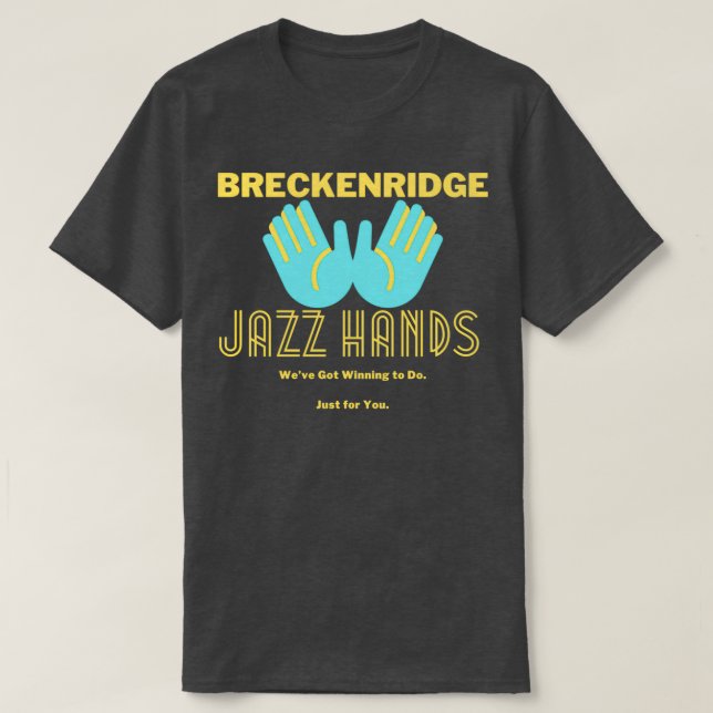 Camiseta Manos de Jazz 1 (Diseño del anverso)