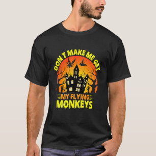 Camiseta Manos De Mono Para Hombres Monos Que Volan Enfadad