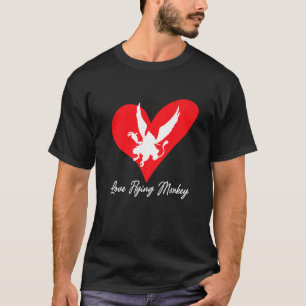 Camiseta Manos De Mono Para Hombres Monos Voladores Enfadad