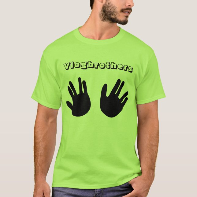 Camiseta Manos de Nerdfighter (Anverso)