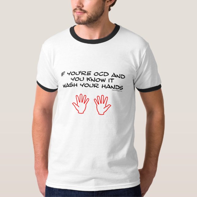 Camiseta Manos de OCD (Anverso)