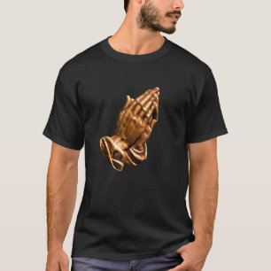 Camiseta Manos De Oración Tee Hermoso Espiritual