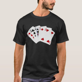 Camiseta Manos de Póquer - Un Par - Diez