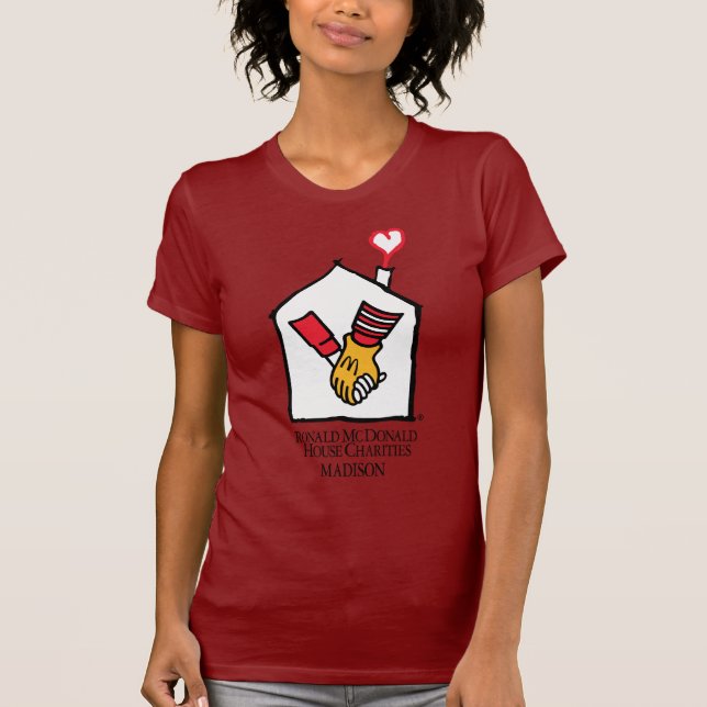 Camiseta Manos de Ronald McDonald (Anverso)