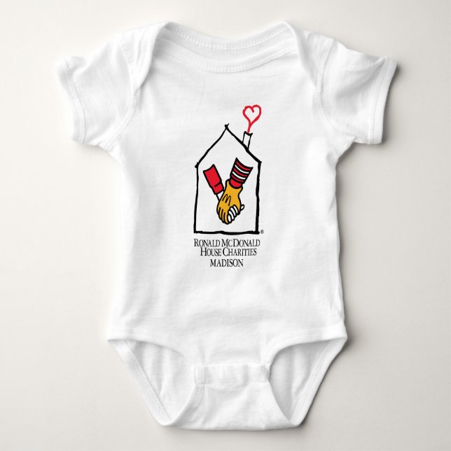 Camiseta Manos de Ronald McDonald (Anverso)