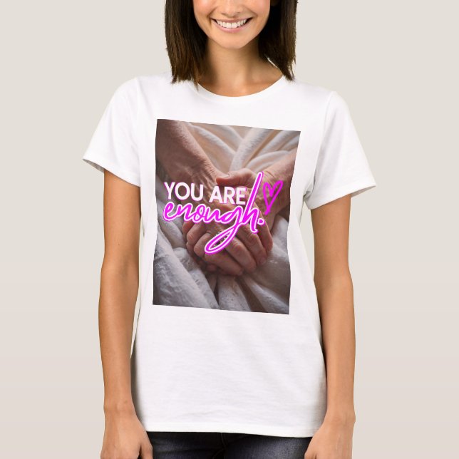 Camiseta Manos de sujeción (Anverso)