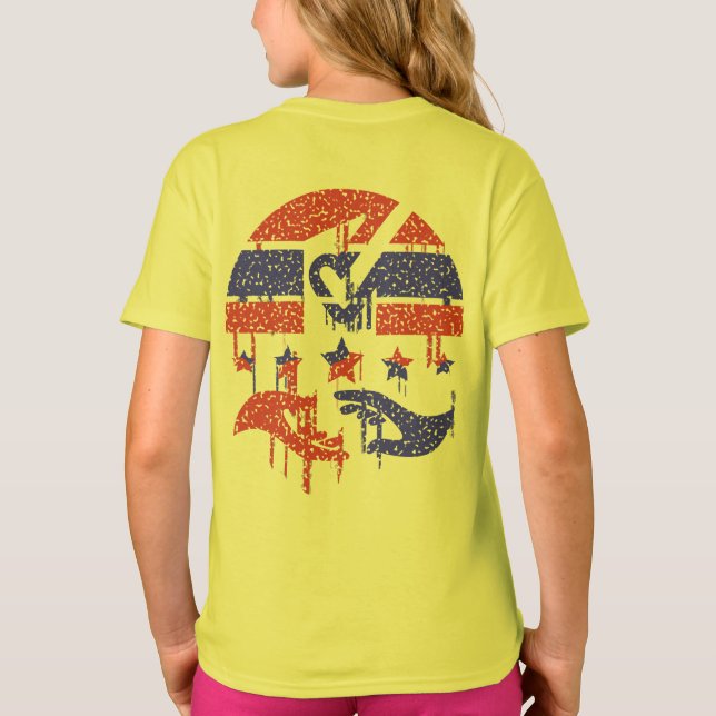 Camiseta Manos de unidad (Reverso)