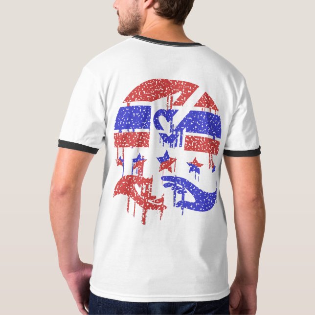 Camiseta Manos de Unidad (Reverso)