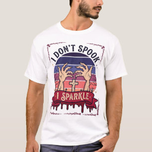 Camiseta Manos de Zombie Brillantes de Halloween Sangre_1