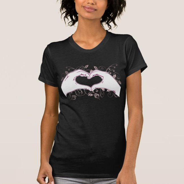 Camiseta Manos del corazón (Anverso)