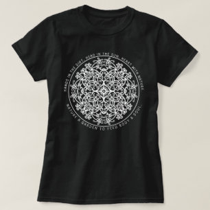 Camiseta Manos en la tierra, cabeza en el sol Jardinería