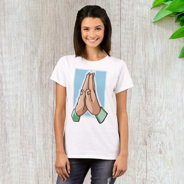 Camiseta Manos en oración (Subido por el creador)