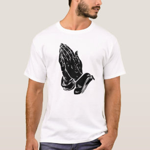 Camiseta Manos en rezo