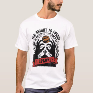 Camiseta Manos espeluznantes brillantes gráfico vintage de