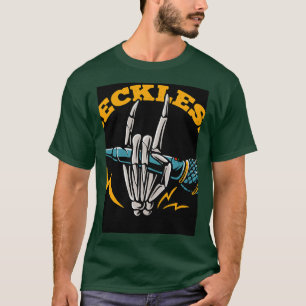 Camiseta Manos esqueléticas sosteniendo el micrófono