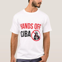 Camiseta Manos fuera de Cuba