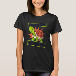 Camiseta Manos fuera de mi tortuga Lluvia de tortuga roja