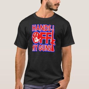Camiseta Manos fuera de mis armas (c) WhiteTigerLLC.com