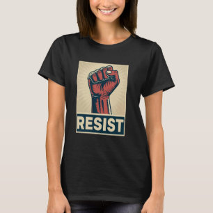 Camiseta Manos Fuera de Nuestra Democracia - RESISTIR - Clá