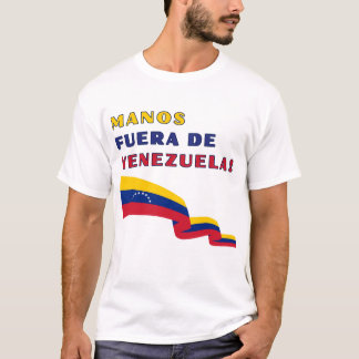 Camiseta Manos Fuera De Venezuela
