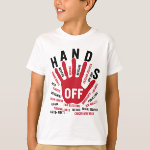 Camiseta Manos Fuera Medicaid Medicare Seguridad Social Tru
