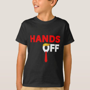 Camiseta Manos Fuera Protesta Política Antitarifa Trump Det